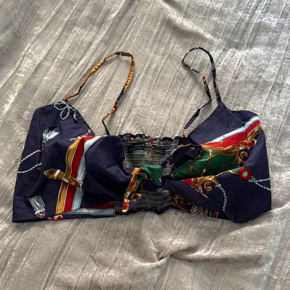 Zara Multicolor Skirt Set